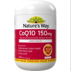 Viên bổ tim mạch Nature's Way CoQ10 150mg 200 viên