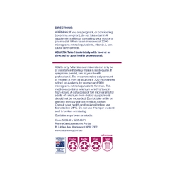 Vitamin tổng hợp cho phụ nữ trên 45 tuổi Nature's Way LifeSpan Women's 45+ Healthy Ageing Multivitamin