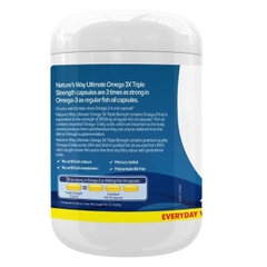 Dầu cá hàm lượng cao Nature's Way Ultimate Omega 3x Triple Strength 150 viên