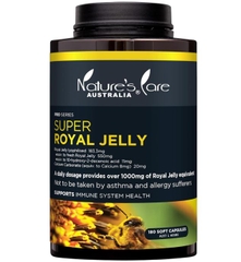 Viên uống sữa ong chúa Nature's Care Royal Jelly 1000mg 180 viên