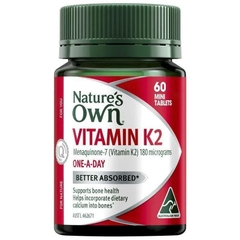 Viên bổ sung Vitamin K2 Nature's Own K2 180mcg 60 viên