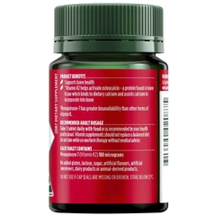 Viên bổ sung Vitamin K2 Nature's Own K2 180mcg 60 viên