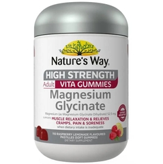 Kẹo dẻo bổ sung Magie Nature's Way Adult Vita Gummies High Strength Magnesium Glycinate