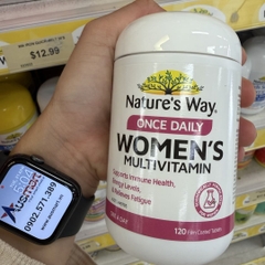 Viên uống bổ sung vitamin cho nữ Nature's Way Once Daily Women's Multivitamin