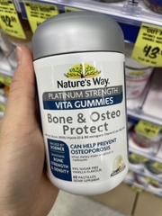 Kẹo dẻo bổ xương Nature's Way Platinum Strength Vita Gummies Bone & Osteo Protect 60 viên