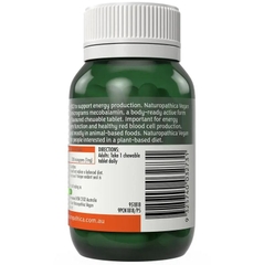 Viên bổ sung Vitamin B12 thuần chay Naturopathica Vegan Active B12 60 viên