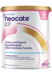 Sữa bột Neocate LCP cho bé dị ứng đạm bò bất dung nạp