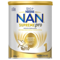 Sữa NAN Supreme Pro số 1 Infant dành cho trẻ từ 0-6 tháng
