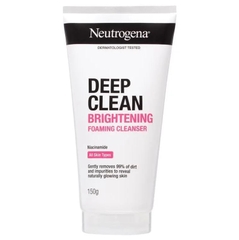 Sữa rửa mặt tạo bọt Neutrogena Deep Clean Brightening Foaming Cleanser