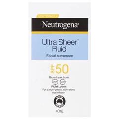 Kém chống nắng Neutrogena Ultra Sheer Face Fluid Facial Sunscreen SPF 50