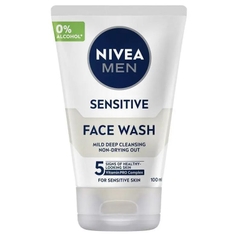 Sữa rửa mặt cho nam NIVEA MEN Sensitive Face Wash 100ml