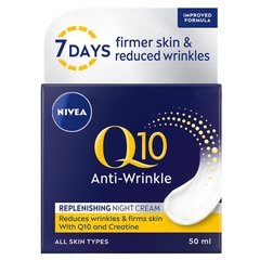 Kem dưỡng da NIVEA Q10 Anti-Wrinkle Night Cream chống nhăn