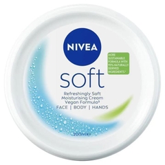 Kem dưỡng ẩm Nivea Soft Moisturising Cream Face Body & Hand