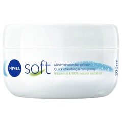 Kem dưỡng ẩm Nivea Soft Moisturising Cream Face Body & Hand