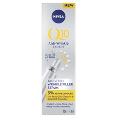 Tinh chất xóa nhăn NIVEA Q10 Anti-Wrinkle Expert Targeted Wrinkle Filler Serum 15ml