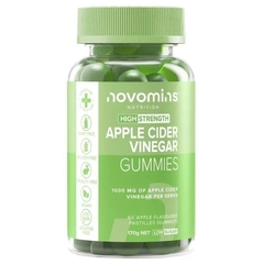Kẹo dẻo giấm táo Novomins Apple Cider Vinegar Gummies 60 viên