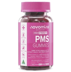 Kẹo dẻo hỗ trợ giảm triệu chứng tiền kinh nguyệt Novomins PMS Gummies