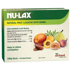 Nhuận tràng Nulax Natural Fruit Laxative with Senna