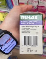 Viên uống nhuận tràng Nulax Natural Laxative with Senna and Prunes