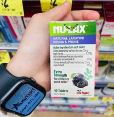 Viên uống nhuận tràng Nulax Natural Laxative with Senna and Prunes