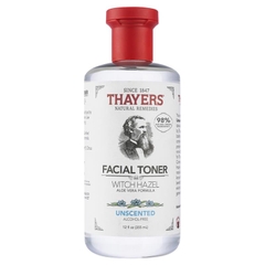 Nước hoa hồng Thayers Unscented Witch Hazel Aloe Vera 355ml