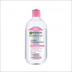 Nước tẩy trang Garnier hồng SkinActive Micellar Cleansing Water