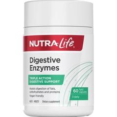 Bổ sung men tiêu hóa Nutra-Life Digestive Enzymes 60 viên