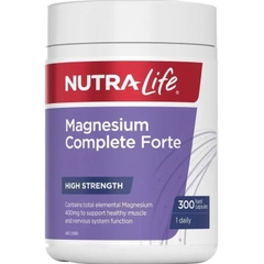 Viên uống bổ sung Magie liều cao Nutra-Life Magnesium Complete Forte