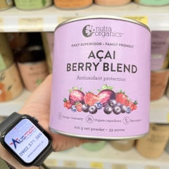 Bột siêu quả chống oxy hóa và đẹp da Nutra Organics Acai Berry Blend