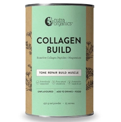 Collagen hỗ trợ tăng cường sức khoẻ và cơ bắp Nutra Organics Collagen Build