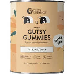 Kẹo dẻo hỗ trợ đường ruột Nutra Organics Gutsy Gummies Gut Loving Snack
