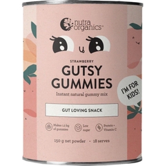 Kẹo dẻo hỗ trợ đường ruột Nutra Organics Gutsy Gummies Gut Loving Snack