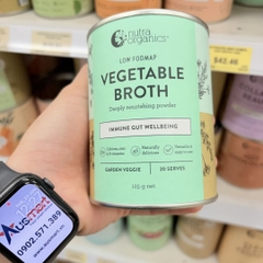 Nước dùng rau củ Nutra Organics Vegetable Broth Garden Veggie
