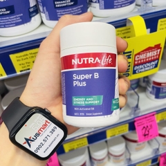 Viên uống bổ sung vitamin B Nutra-Life Super B Plus
