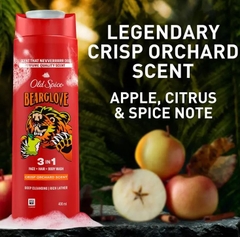 Sữa tắm gội 3 trong 1 Old Spice Bearglove 3 in 1 Body Wash