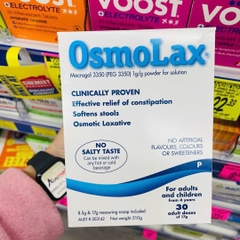 Bột nhuận tràng OsmoLax Laxative Macrogol giảm táo bón