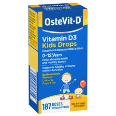 OsteVit-D Vitamin D3 Kids Drops 400IU cho bé 15ml (187 liều)