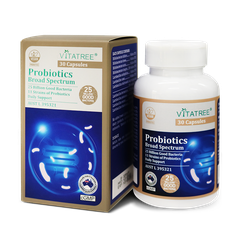 Men vi sinh Vitatree Probiotics Broad Spectrum 30 viên