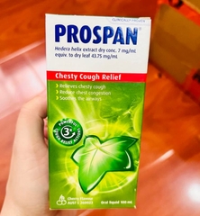 Siro ho Prospan Chesty Cough (Ivy Leaf) cho cả gia đình
