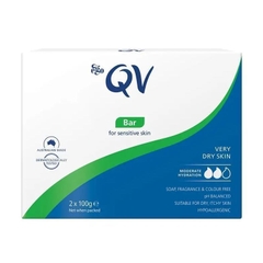 Sữa rửa mặt dạng thanh QV Wash Cleansing Bar 100G Twin Pack