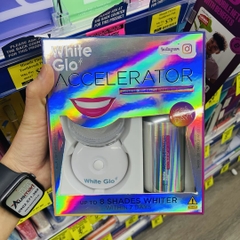 Máy làm trắng răng White Glo Accelerator Blue Light của Úc