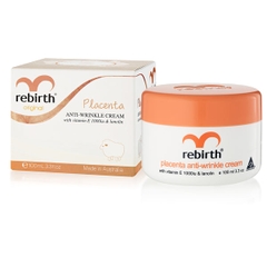 Kem nhau thai cừu Úc Rebirth Placenta Anti Wrinkle Cream 100ml