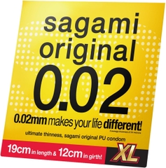 Bao cao su Sagami Original 0.02 XL-size