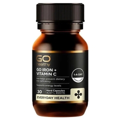 Viên uống Go Healthy Iron + Vit C 500mg 30 viên