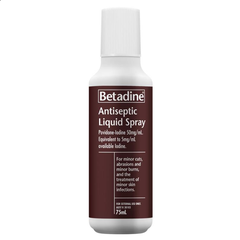Xịt sát khuẩn Betadine Antiseptic Liquid Spray 75ml