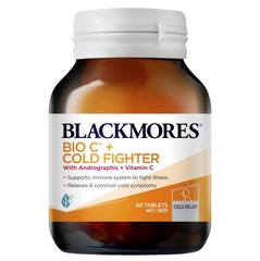 Viên uống tăng đề kháng Blackmores Bio C + Cold Fighter 60 viên