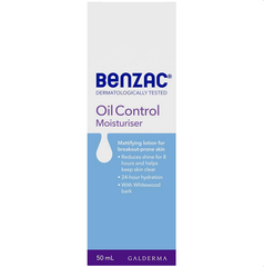 Kem dưỡng kiểm soát dầu Benzac Oil Control Moisturiser 50ml