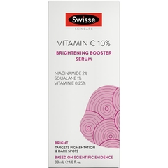 Serum dưỡng sáng da Swisse Beauty Vitamin C 10% Brightening Booster Serum 30ml