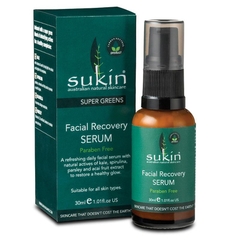 Serum phục hồi da Sukin Facial Recovery Serum Super Greens 30ml