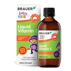 Siro cho bé Brauer Baby Kids Liquid Vitamin C